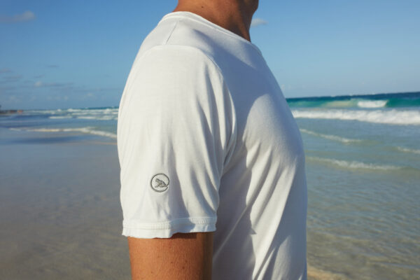 T-shirt boyfriend REF White