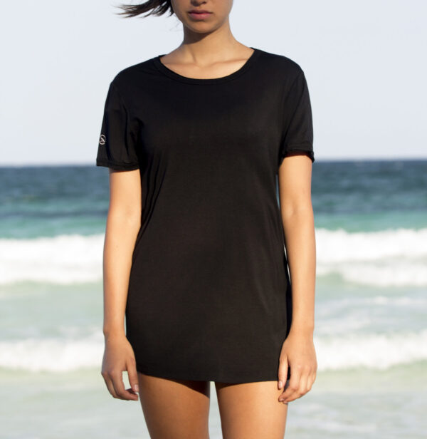T-shirt boyfriend REF Black